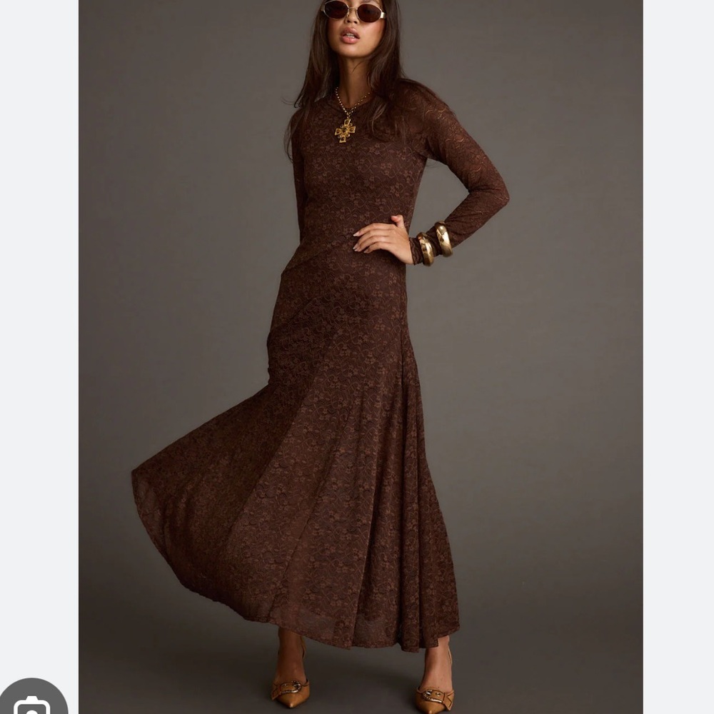 12th Tribe Lace Maxi Dress